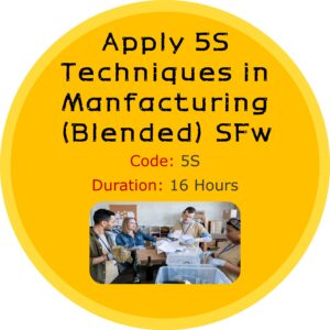 APPLY 5S TECHNIQUES IN MANUFACTURING (BLENDED) SFw