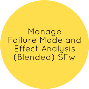 Manage Failure Mode and Effect Analysis (Blended) SFw